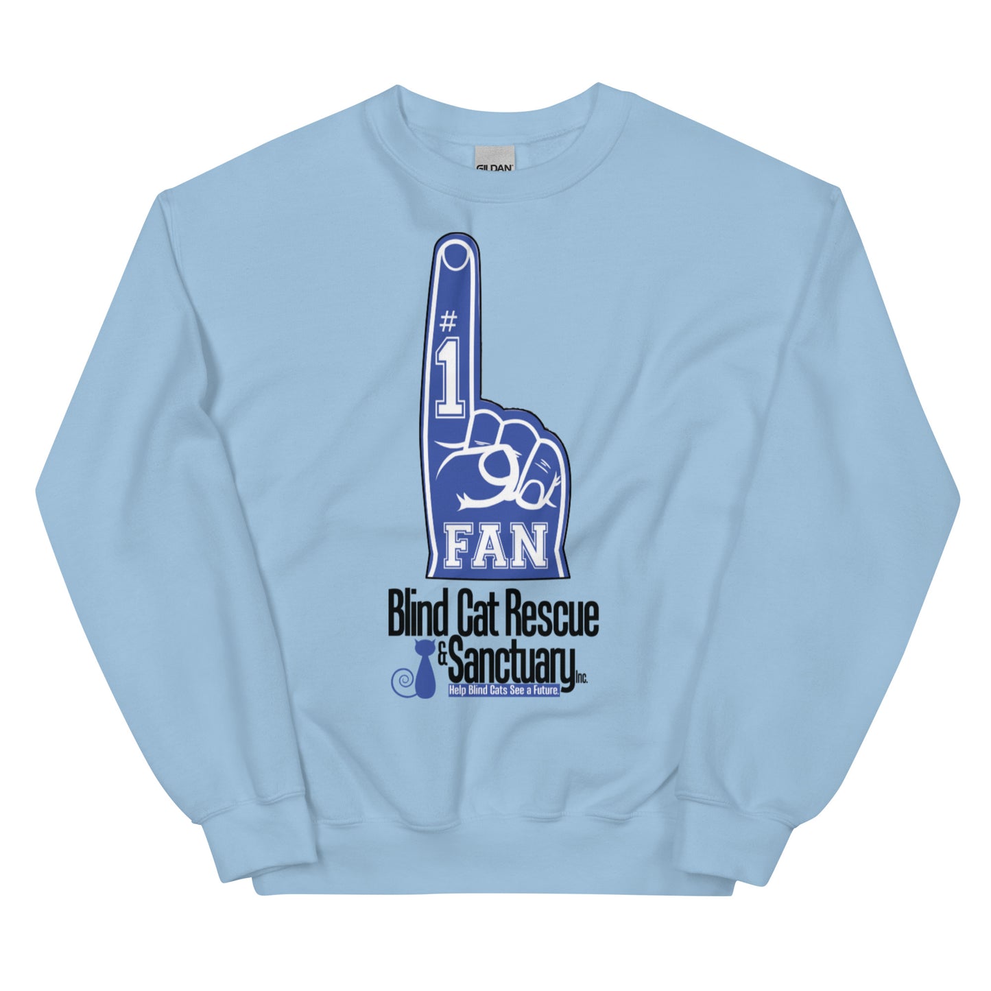Blind Cat Rescue #1 Fan Sweatshirt