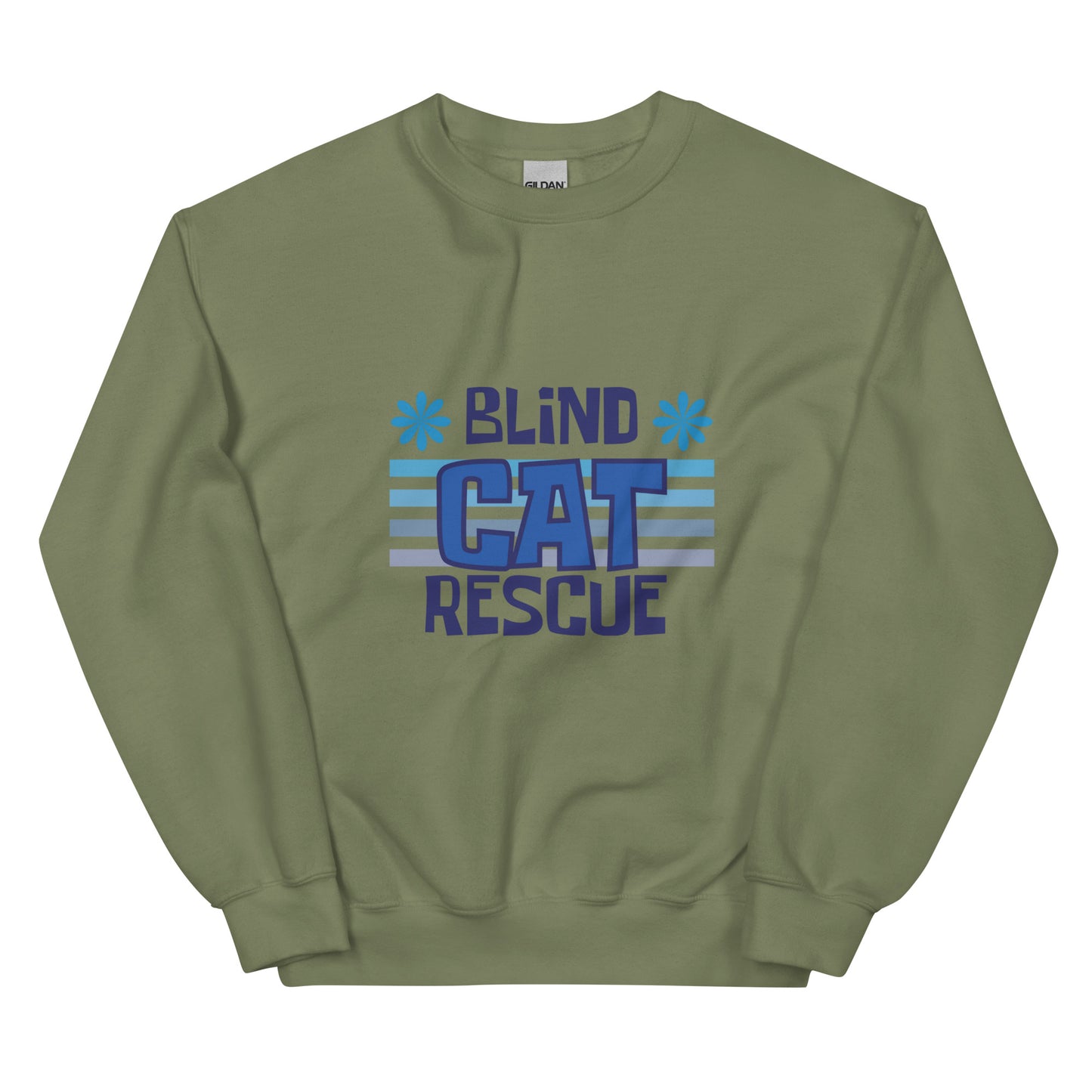 Summer Blind Cat Rescue Sweatshirt