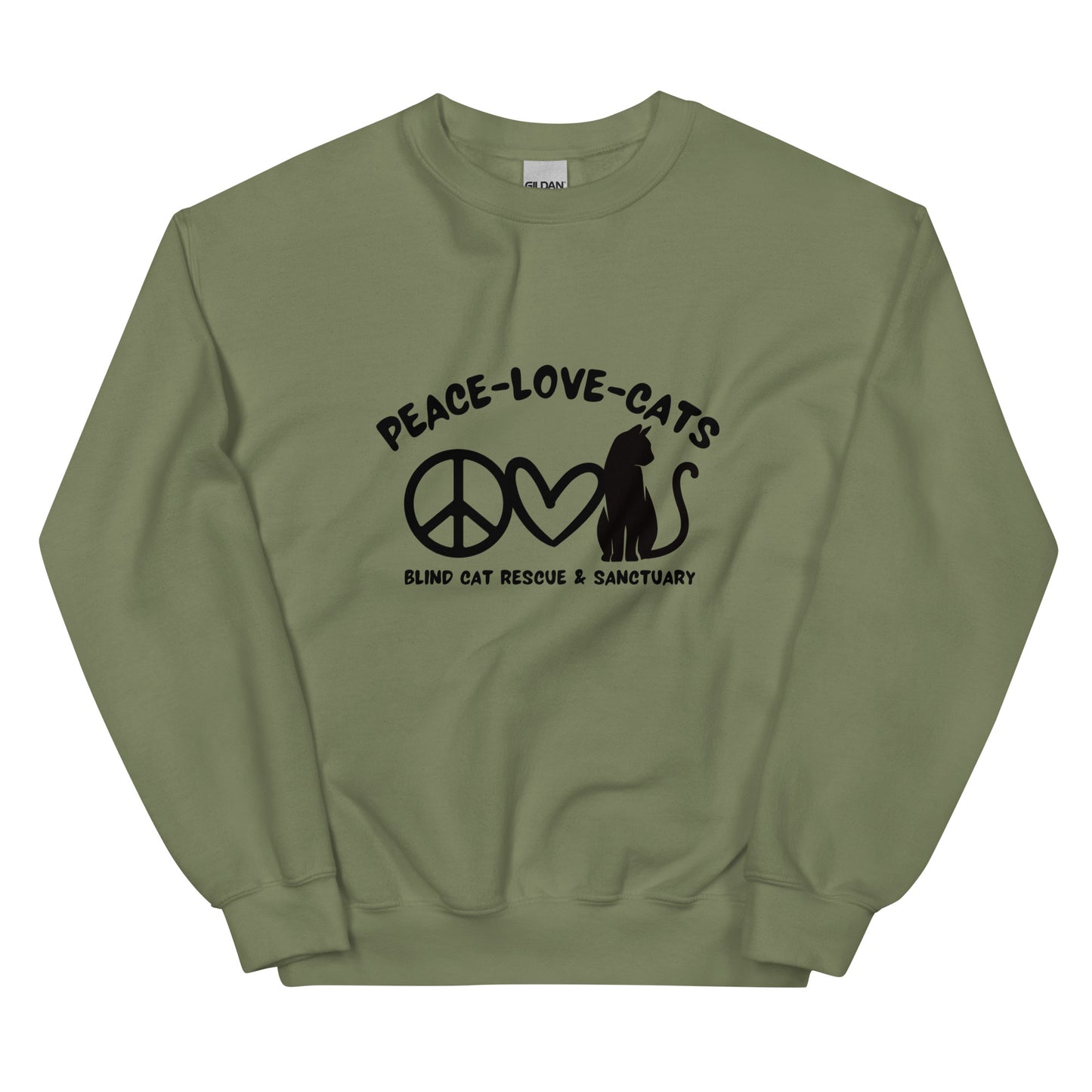 Peace Love Cats Sweatshirt