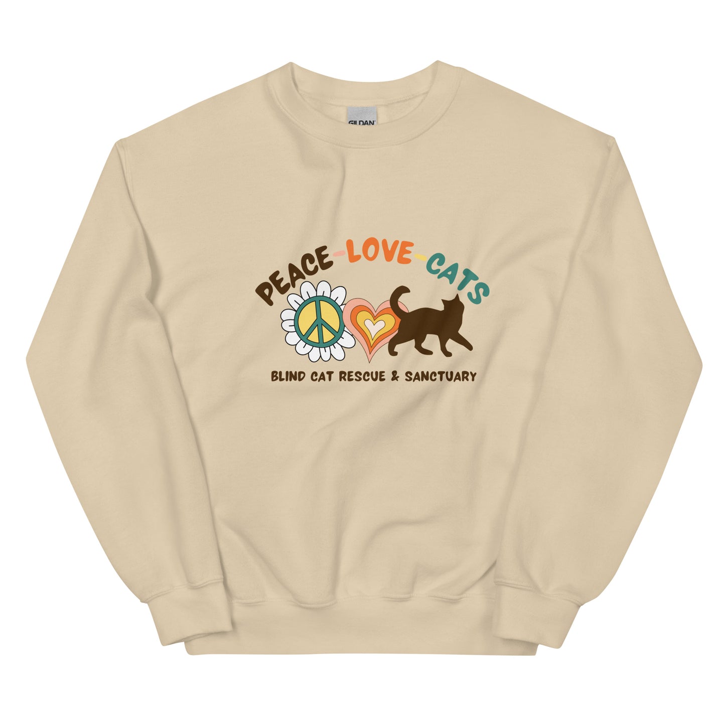 Groovy Peace Love Cats