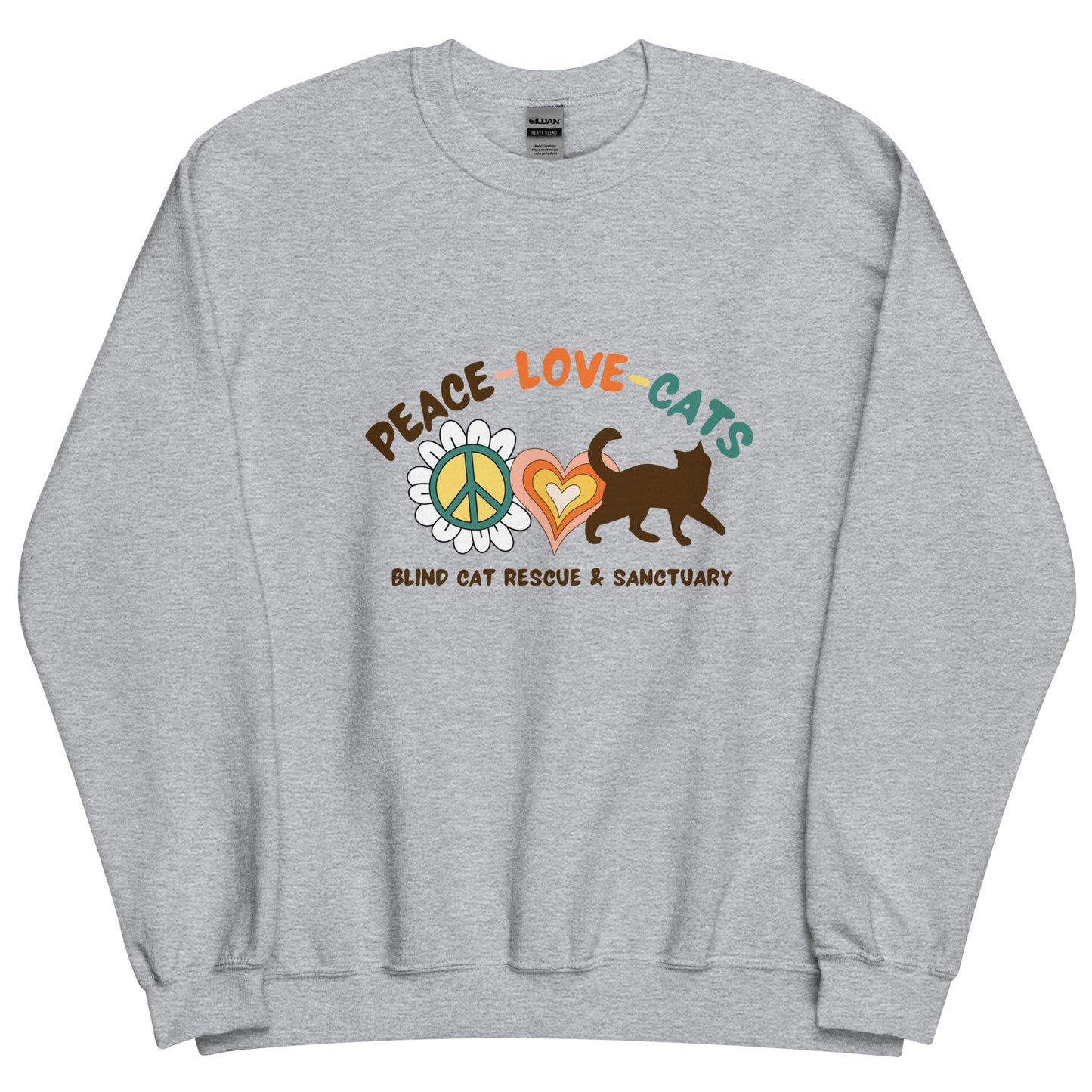 Groovy Peace Love Cats