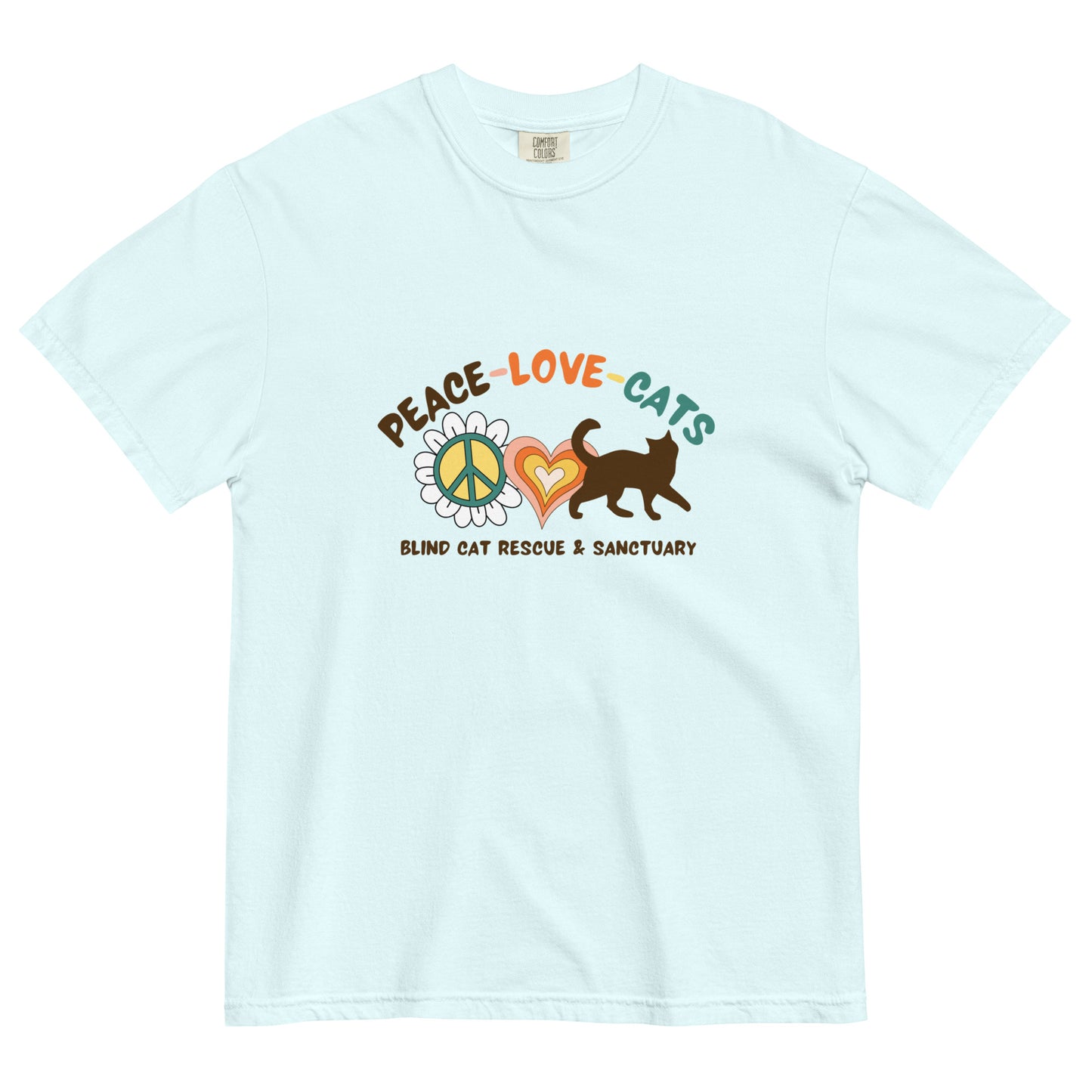 Groovy Peace Love Cats Shirt