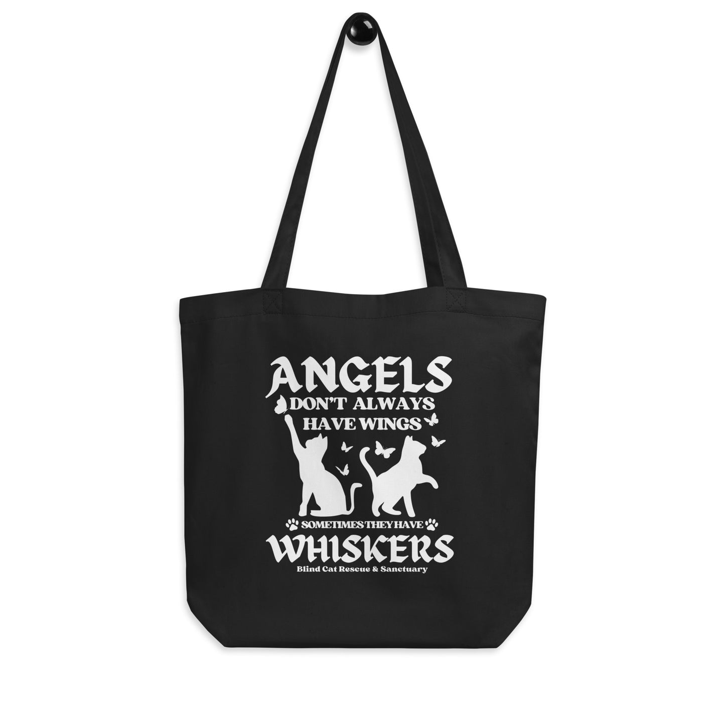 Some Angels Have Whiskers Tote W