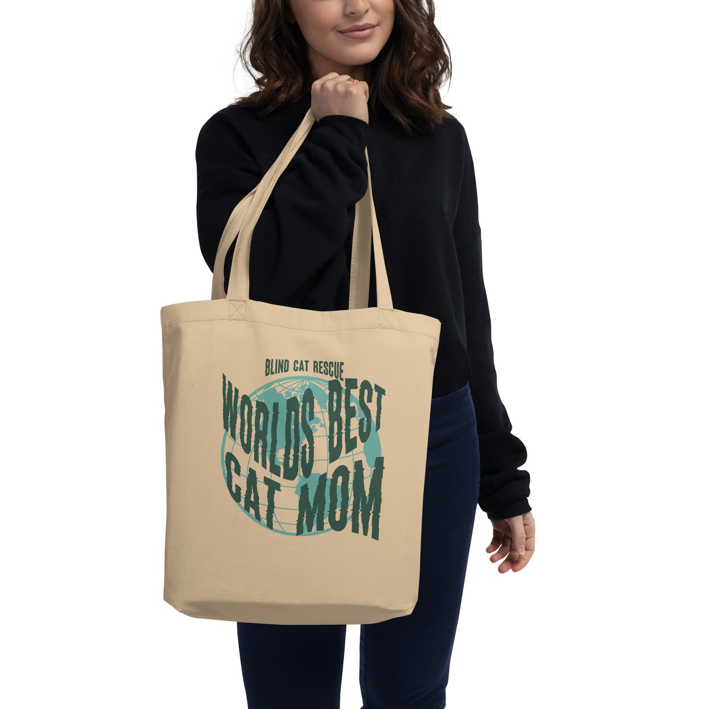 Worlds Best Cat Mom Tote