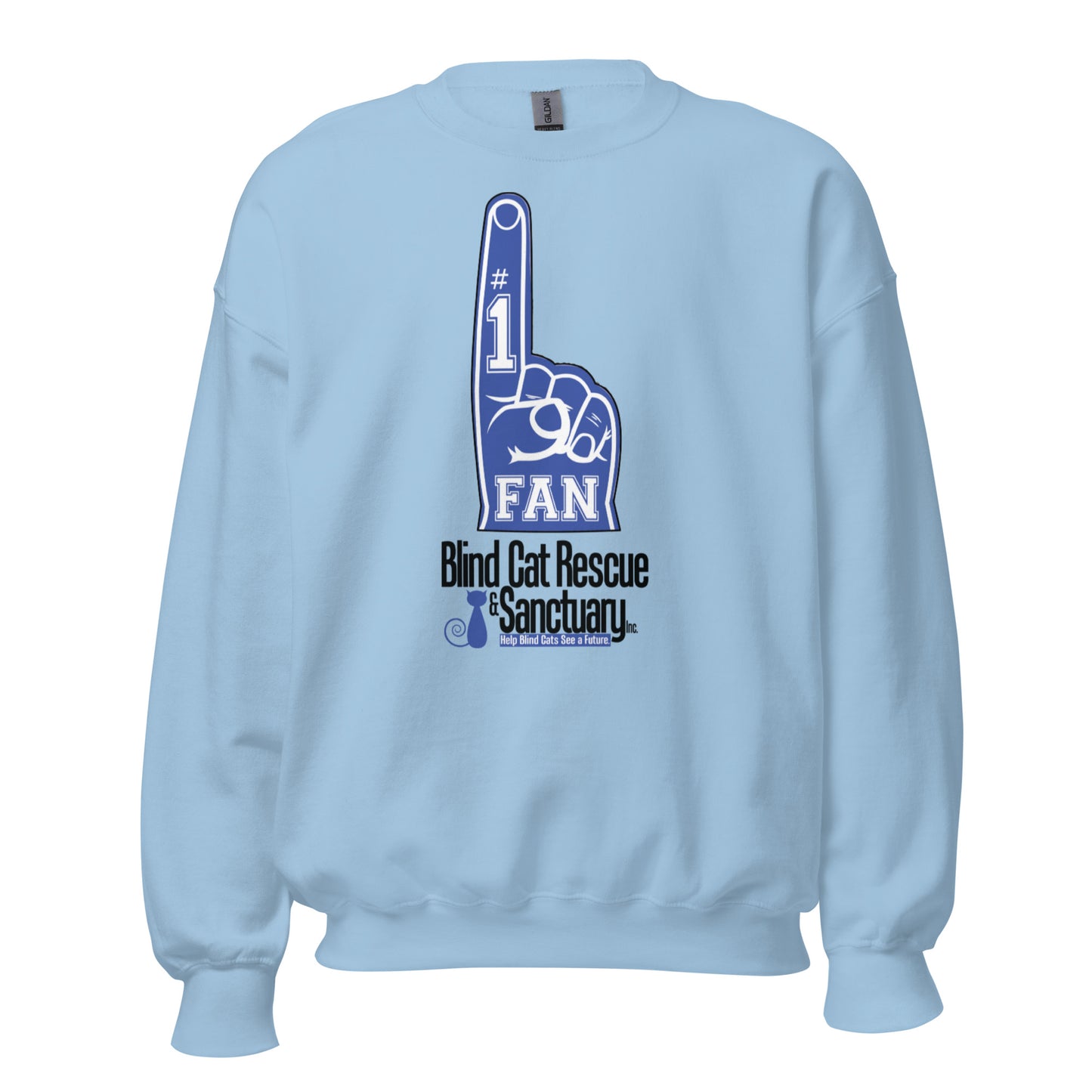 Blind Cat Rescue #1 Fan Sweatshirt