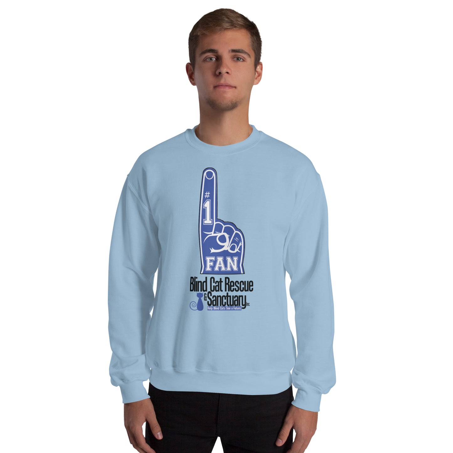 Blind Cat Rescue #1 Fan Sweatshirt