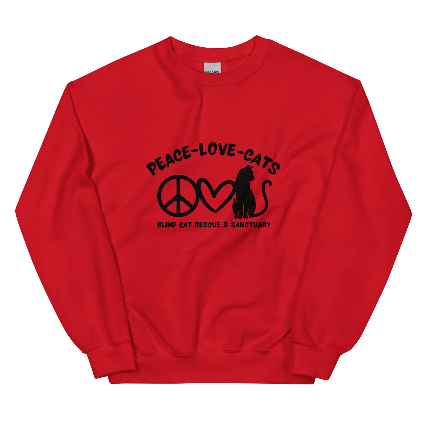 Peace Love Cats Sweatshirt