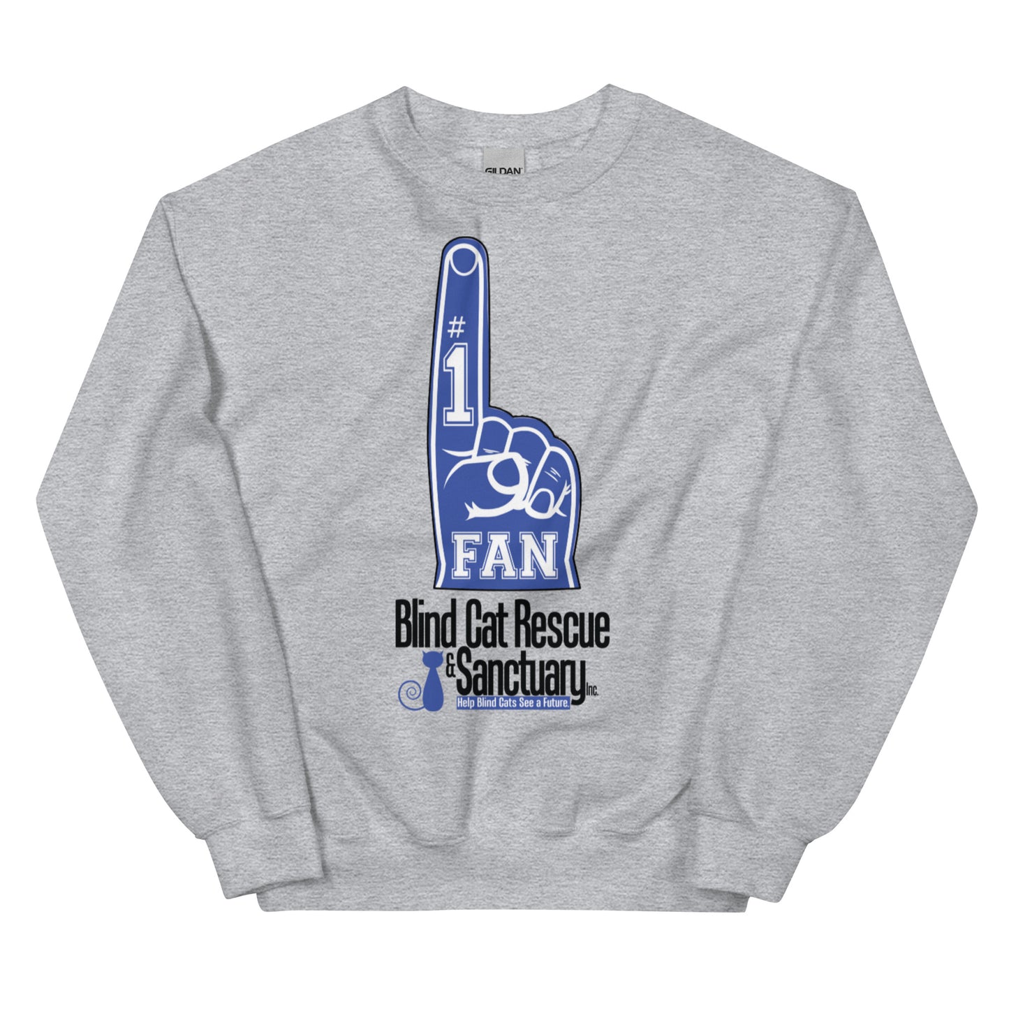 Blind Cat Rescue #1 Fan Sweatshirt