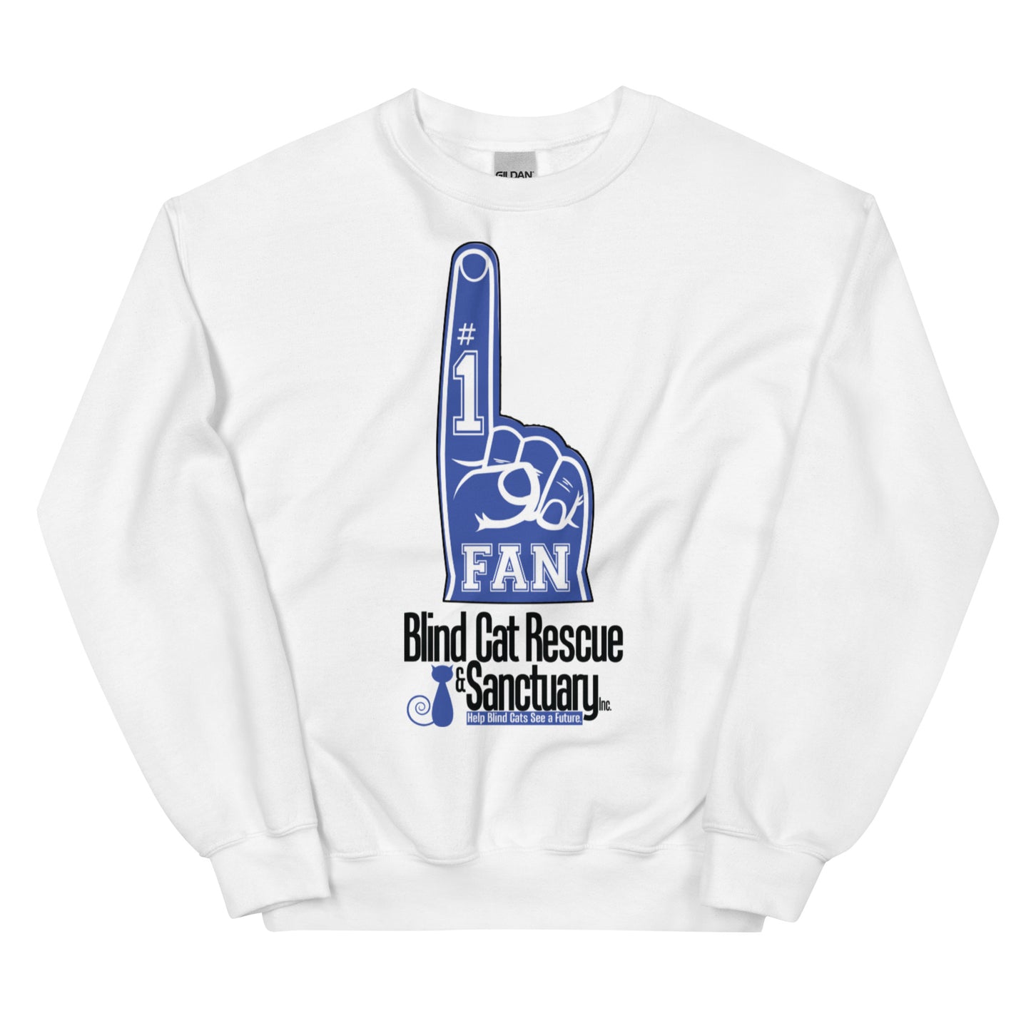 Blind Cat Rescue #1 Fan Sweatshirt