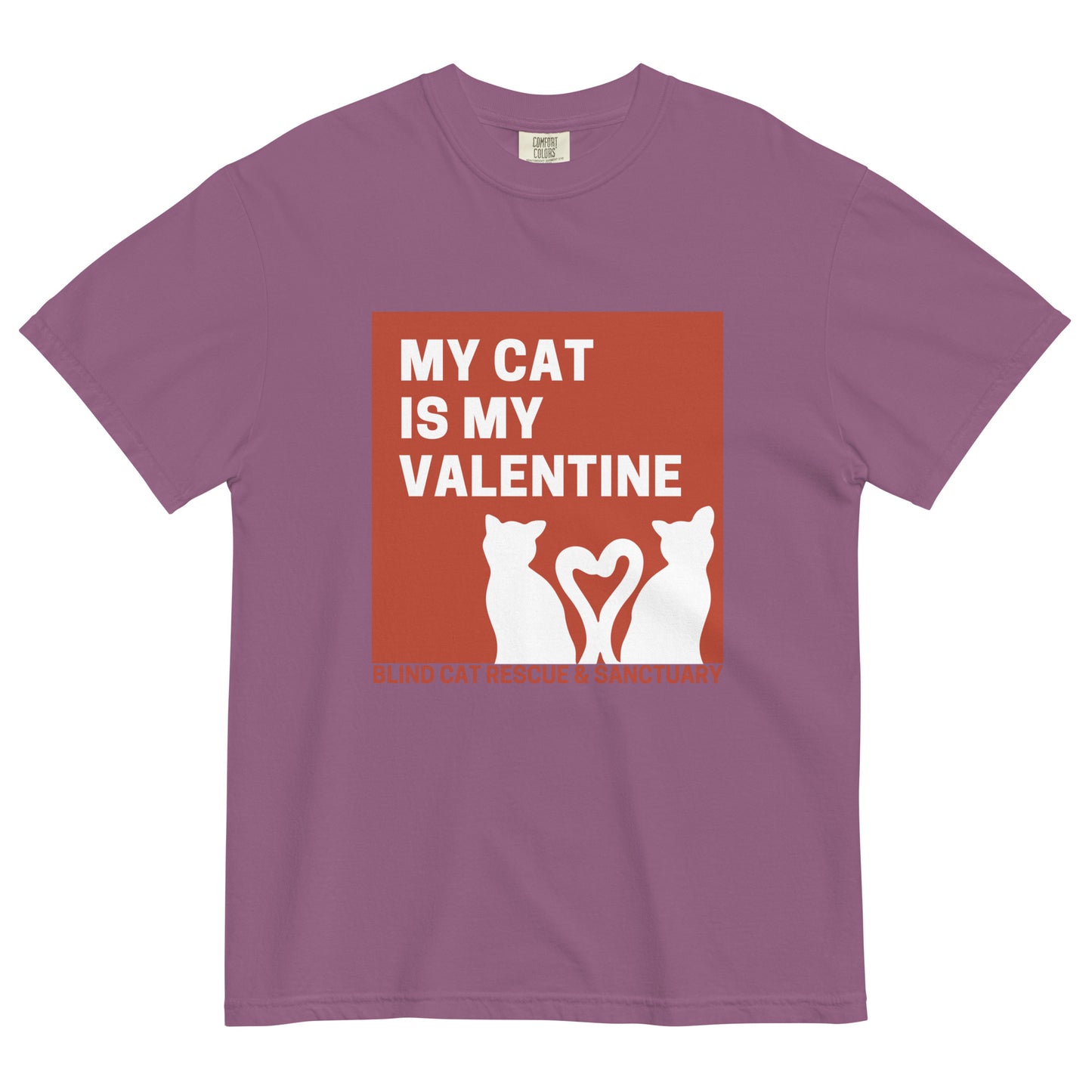 My Cat is My Valentine BCR t-shirt