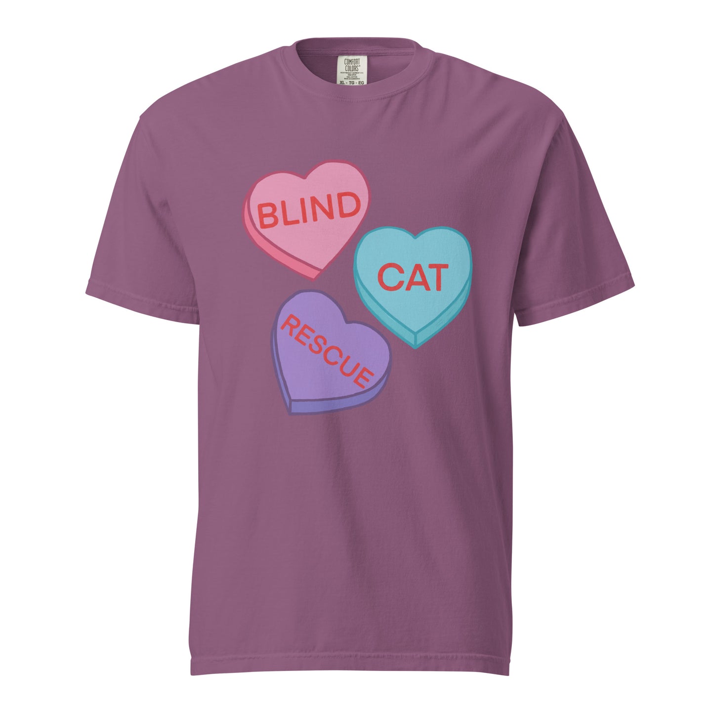 Blind Cat rescue Sweetheart t-shirt