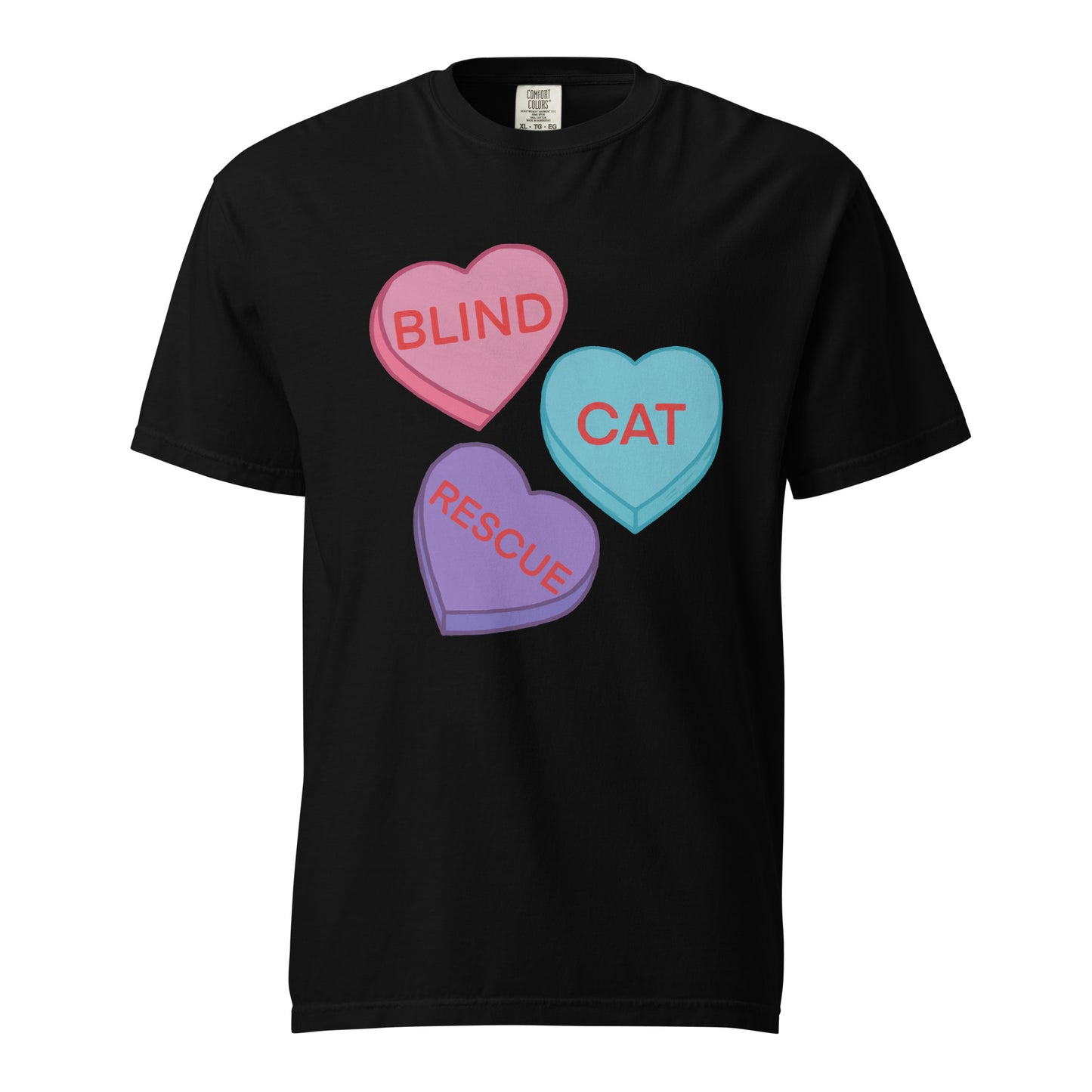 Blind Cat rescue Sweetheart t-shirt