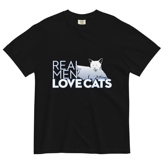 Real Men Love Cats Smudge t-shirt
