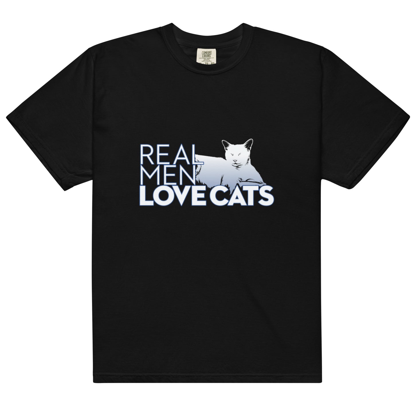 Real Men Love Cats Smudge t-shirt