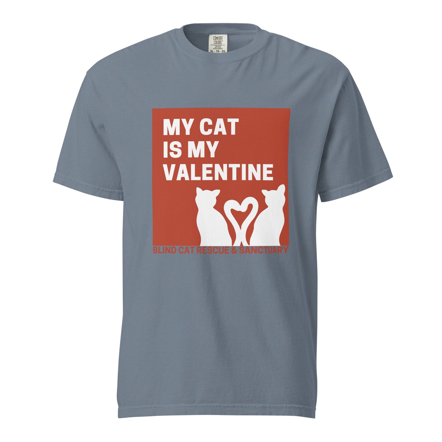 My Cat is My Valentine BCR t-shirt