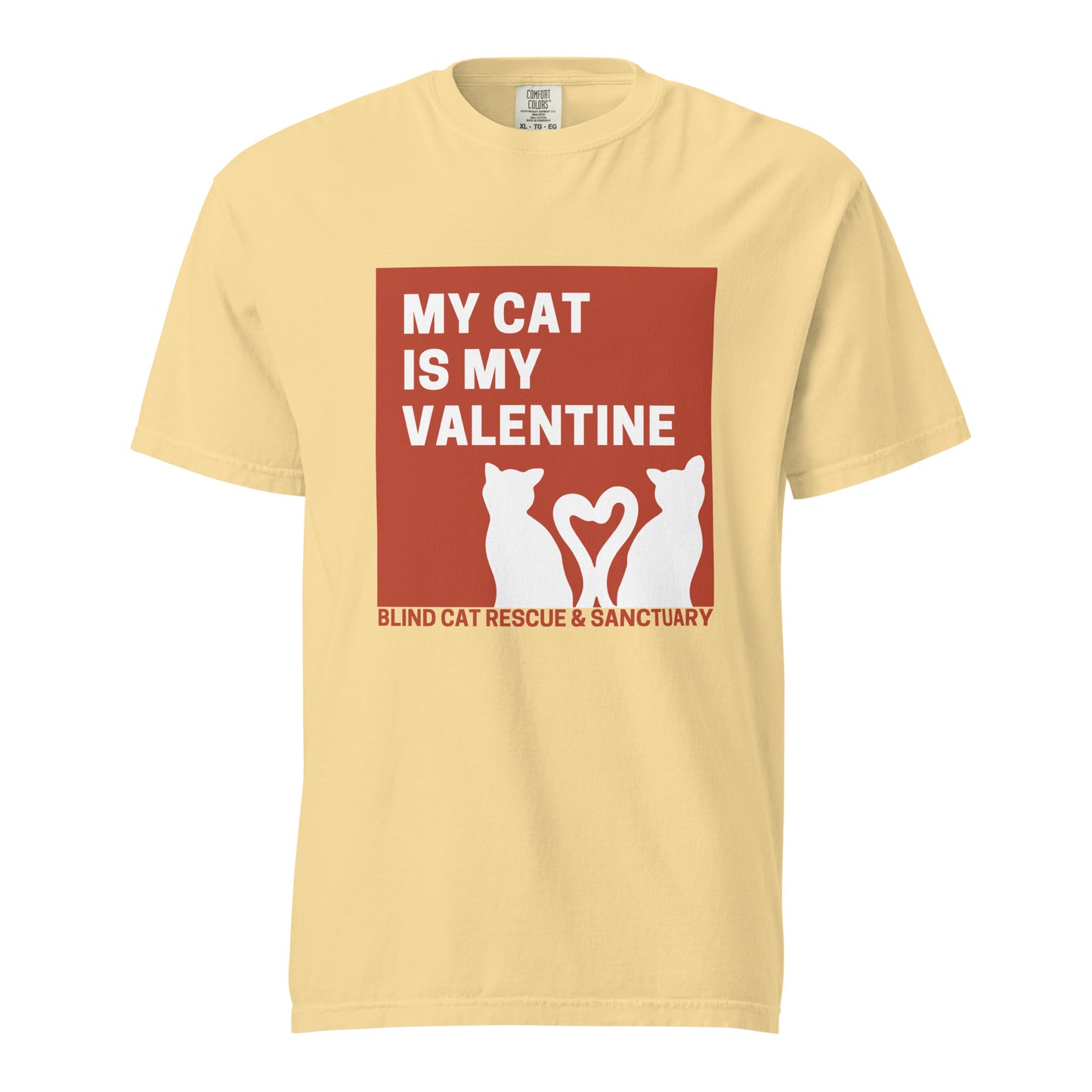 My Cat is My Valentine BCR t-shirt