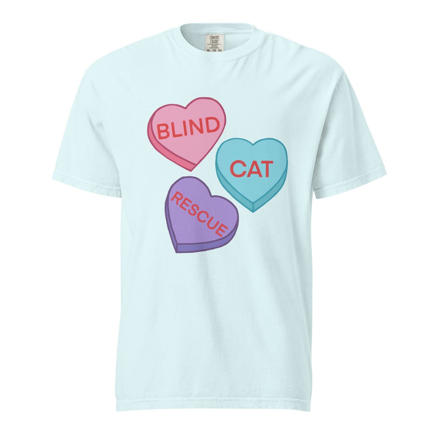 Blind Cat rescue Sweetheart t-shirt