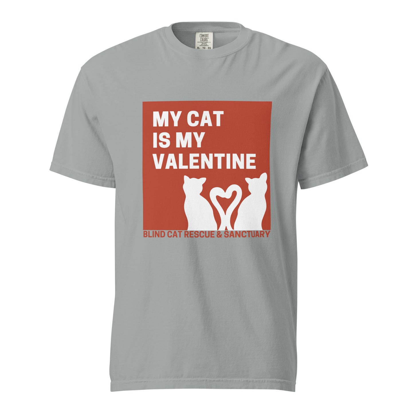 My Cat is My Valentine BCR t-shirt