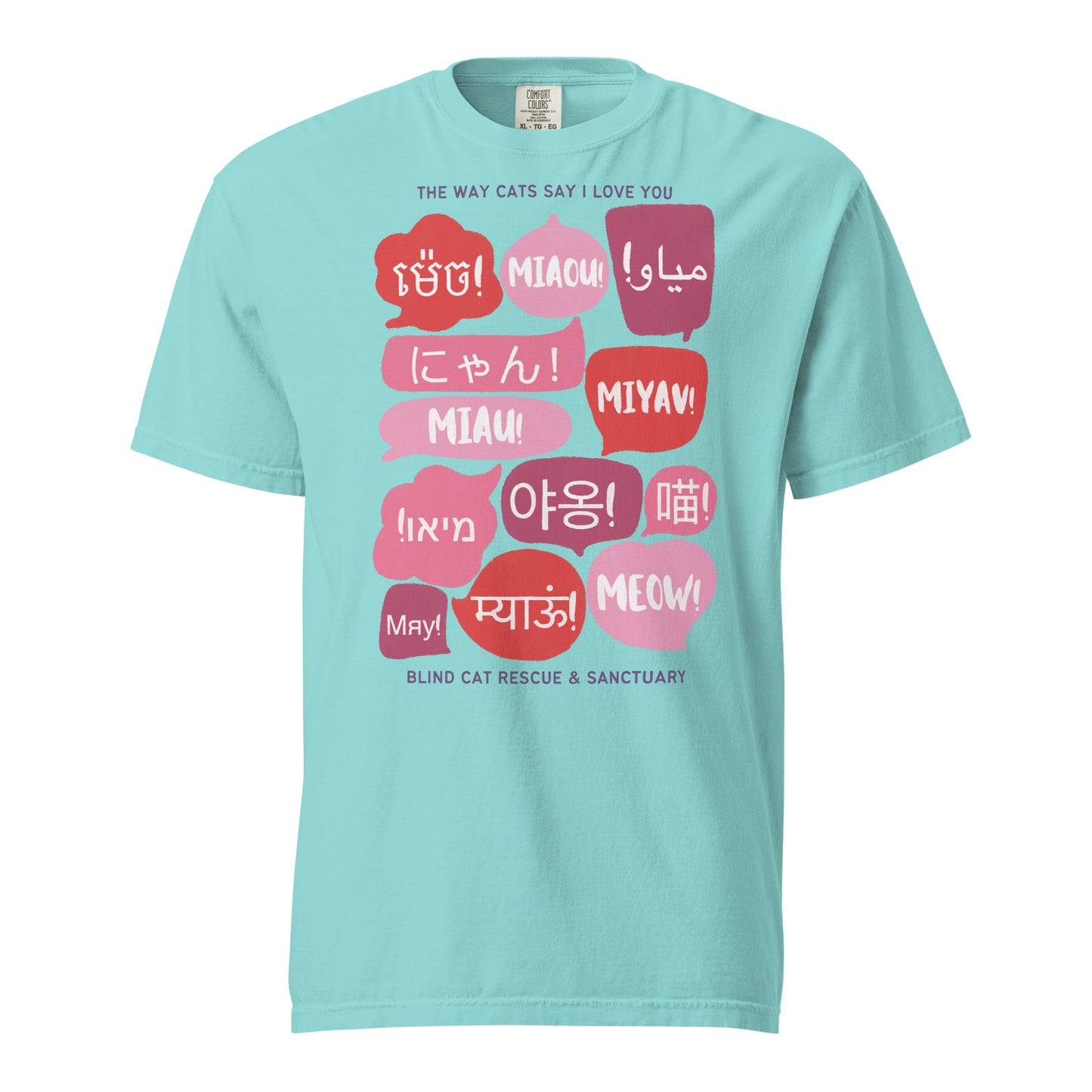 Cats Language of Love t-shirt