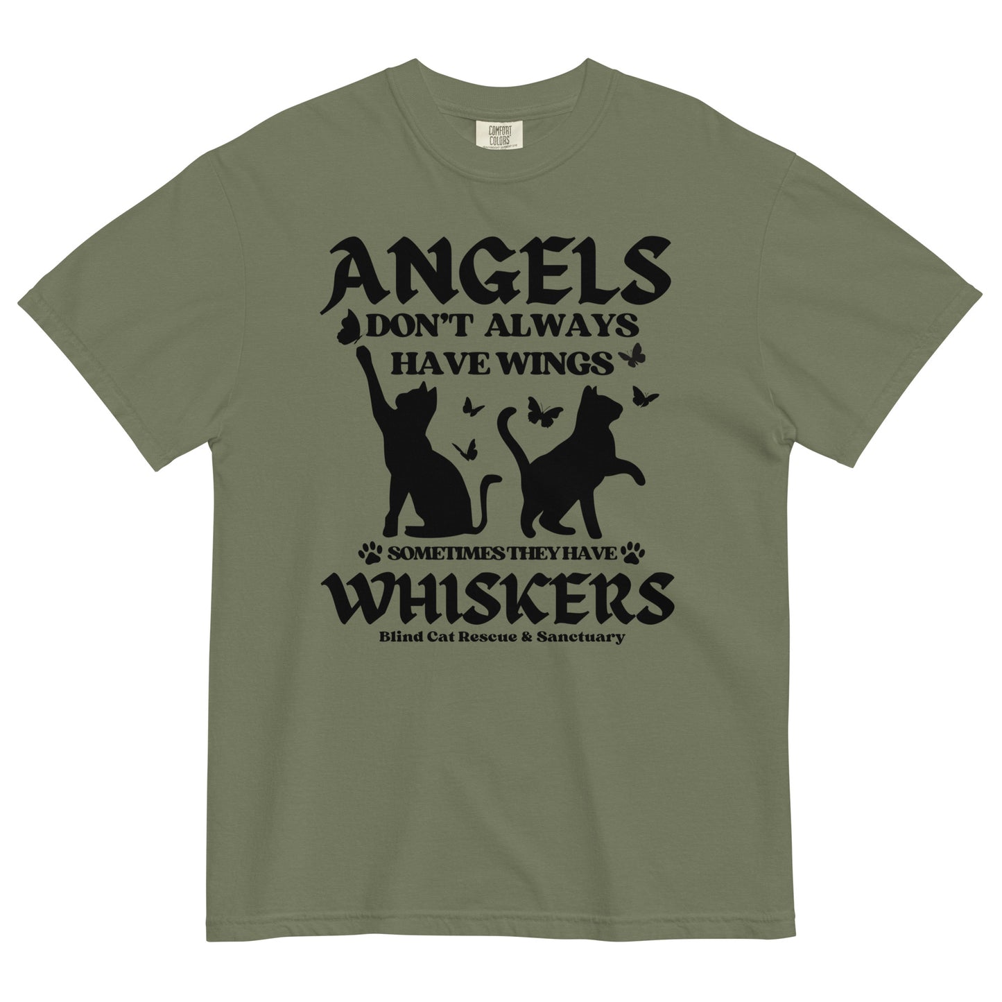 Some Angels Have Whiskers Shirt B