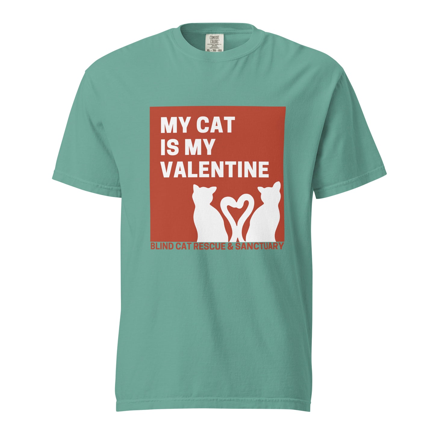 My Cat is My Valentine BCR t-shirt