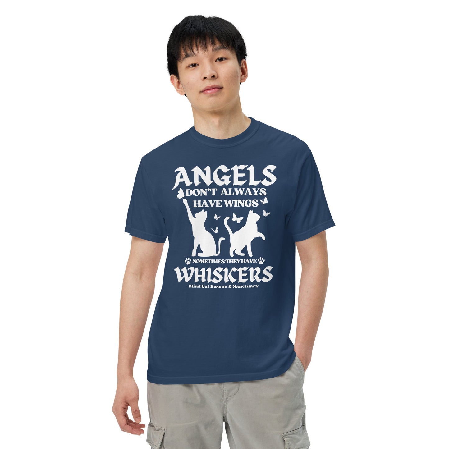 Some Angels Have Whiskers Shirt W