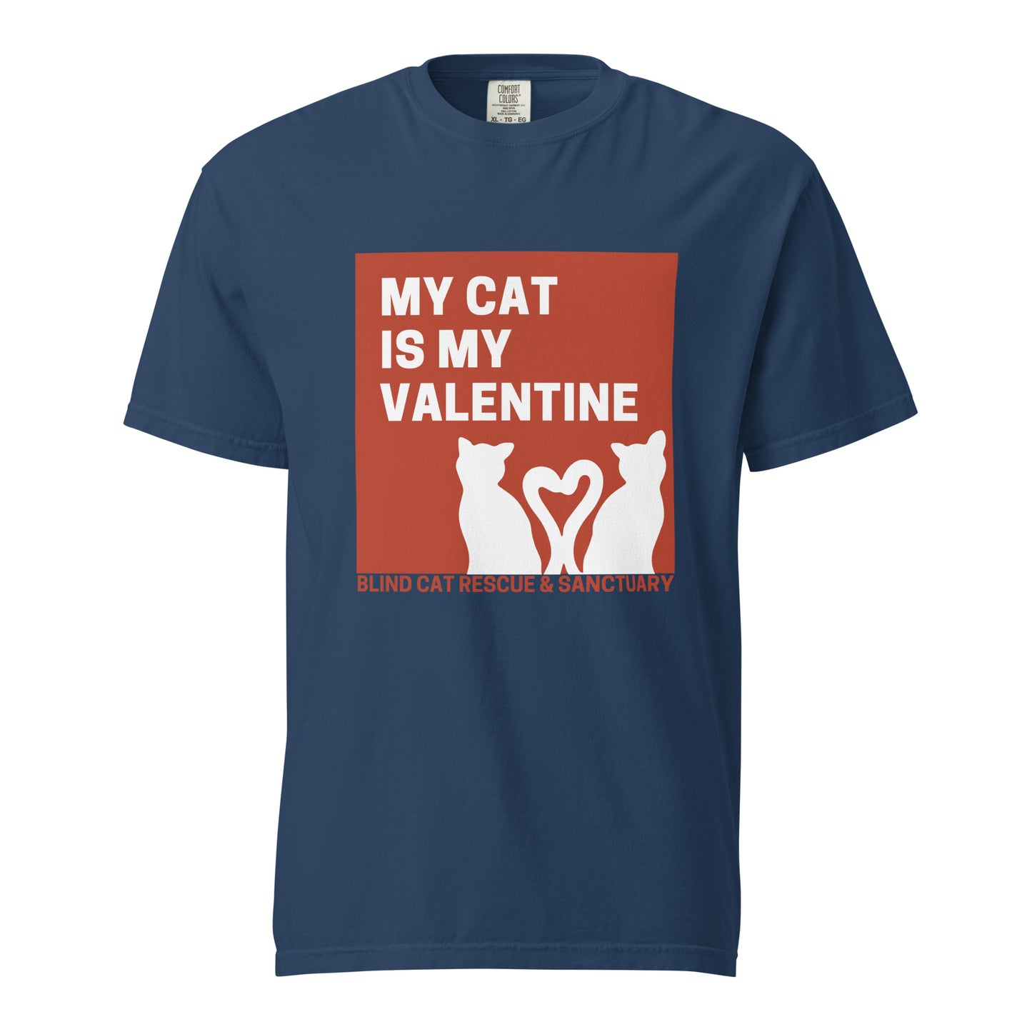 My Cat is My Valentine BCR t-shirt