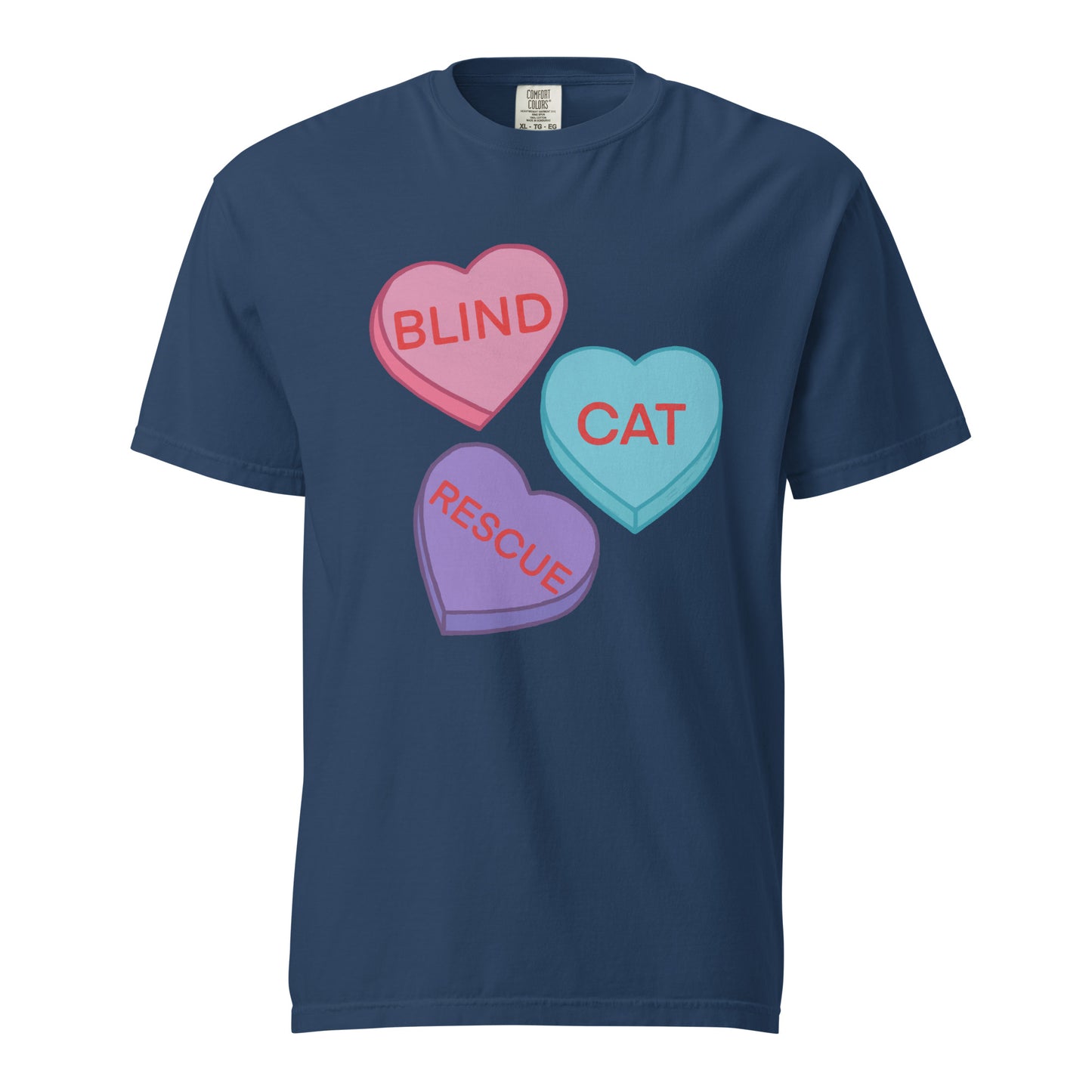 Blind Cat rescue Sweetheart t-shirt