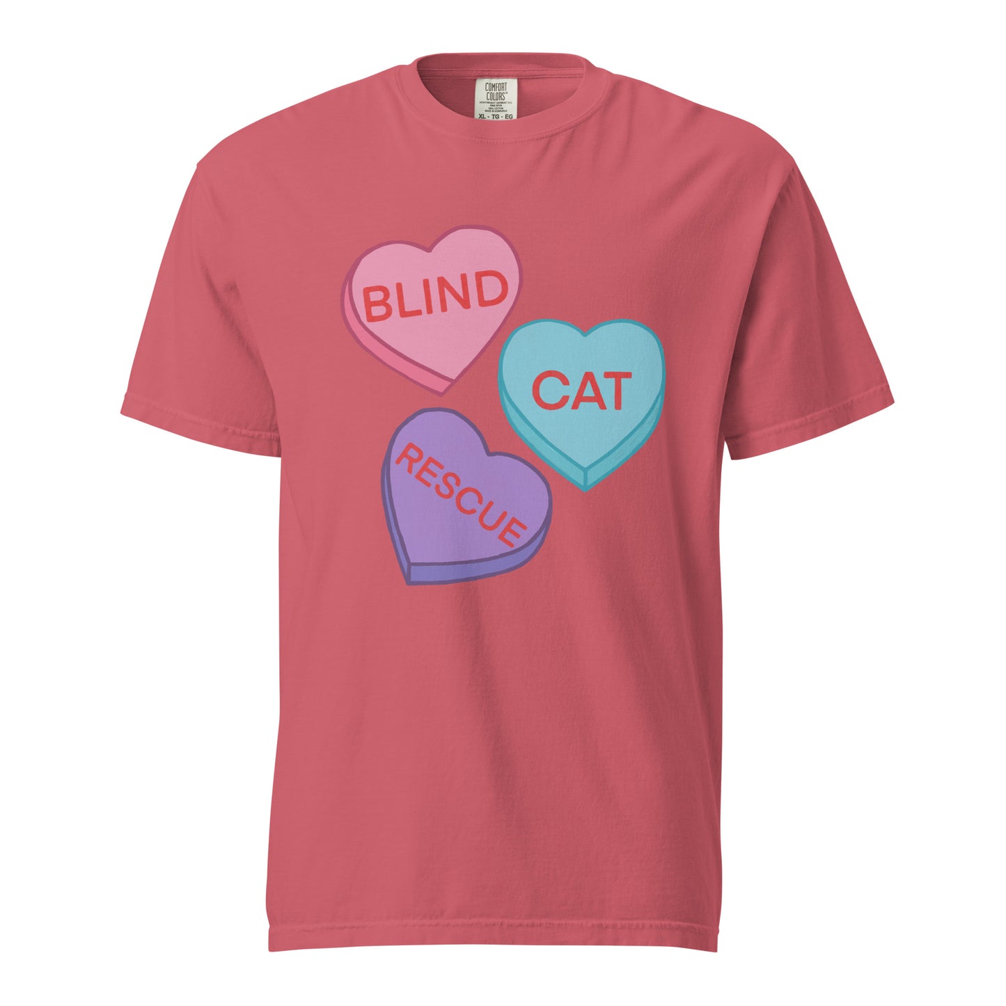 Blind Cat rescue Sweetheart t-shirt