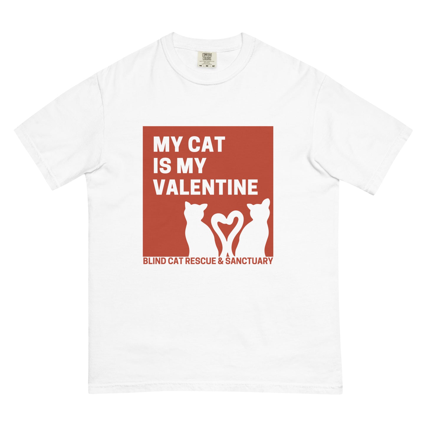 My Cat is My Valentine BCR t-shirt