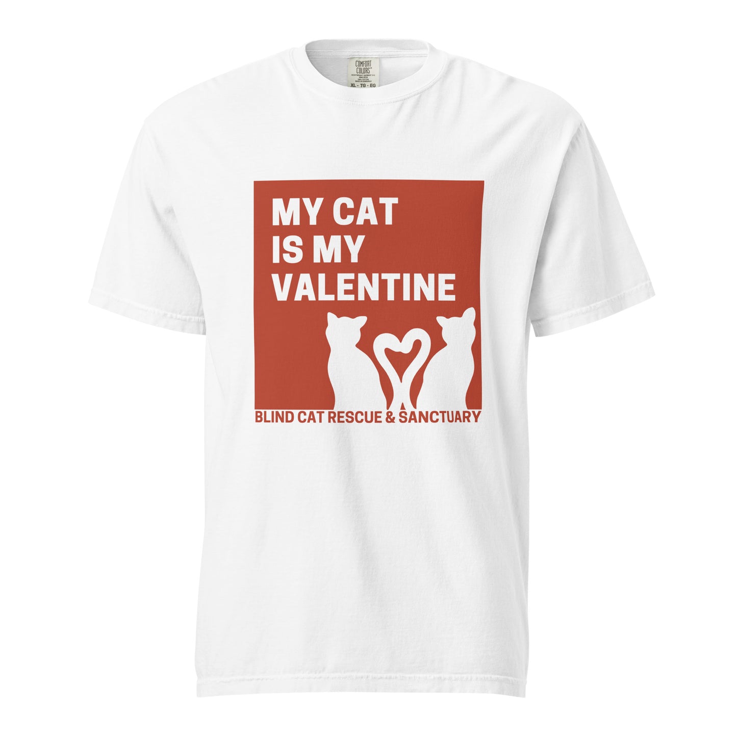 My Cat is My Valentine BCR t-shirt