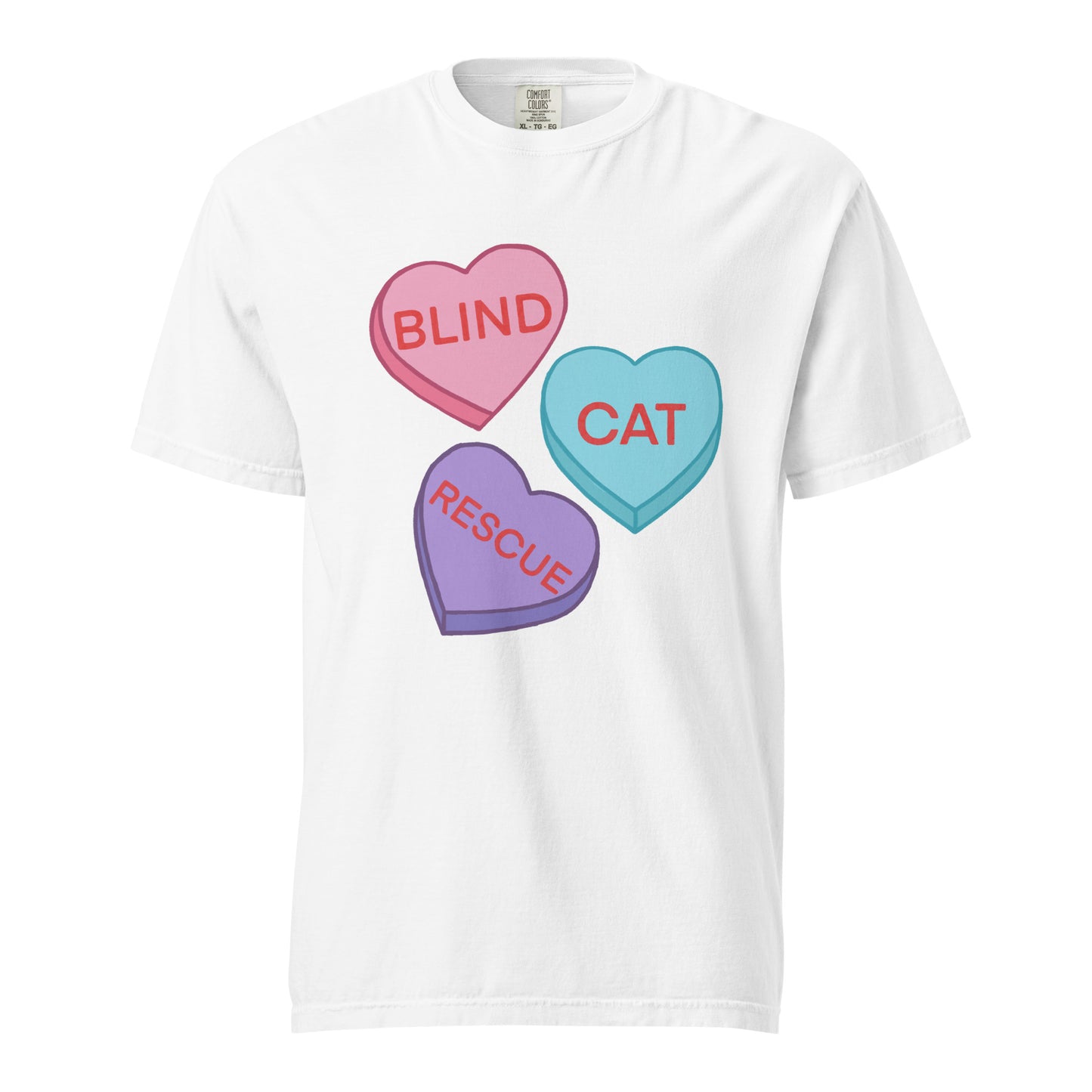 Blind Cat rescue Sweetheart t-shirt