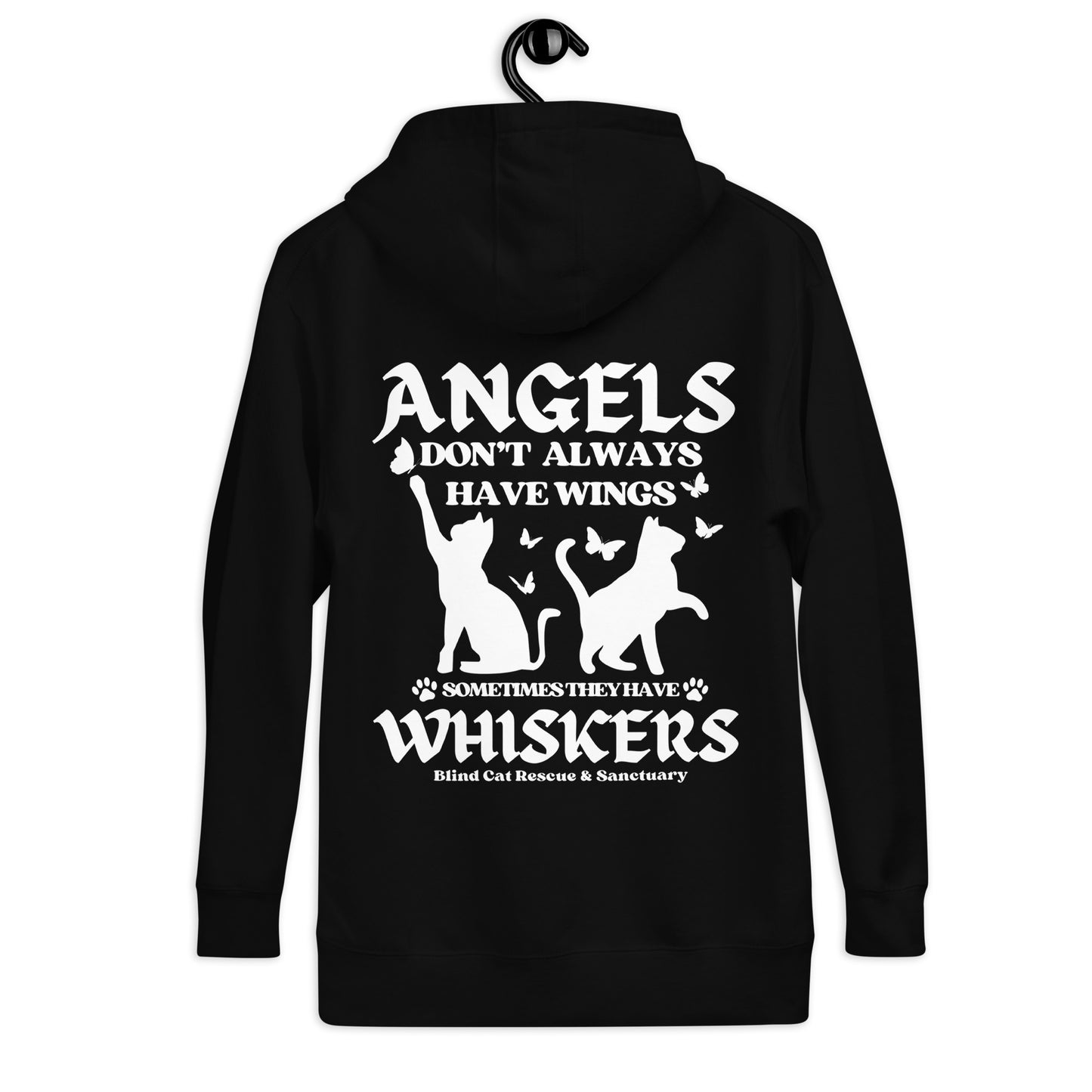 Some Angels Have Whiskers Hoodie B