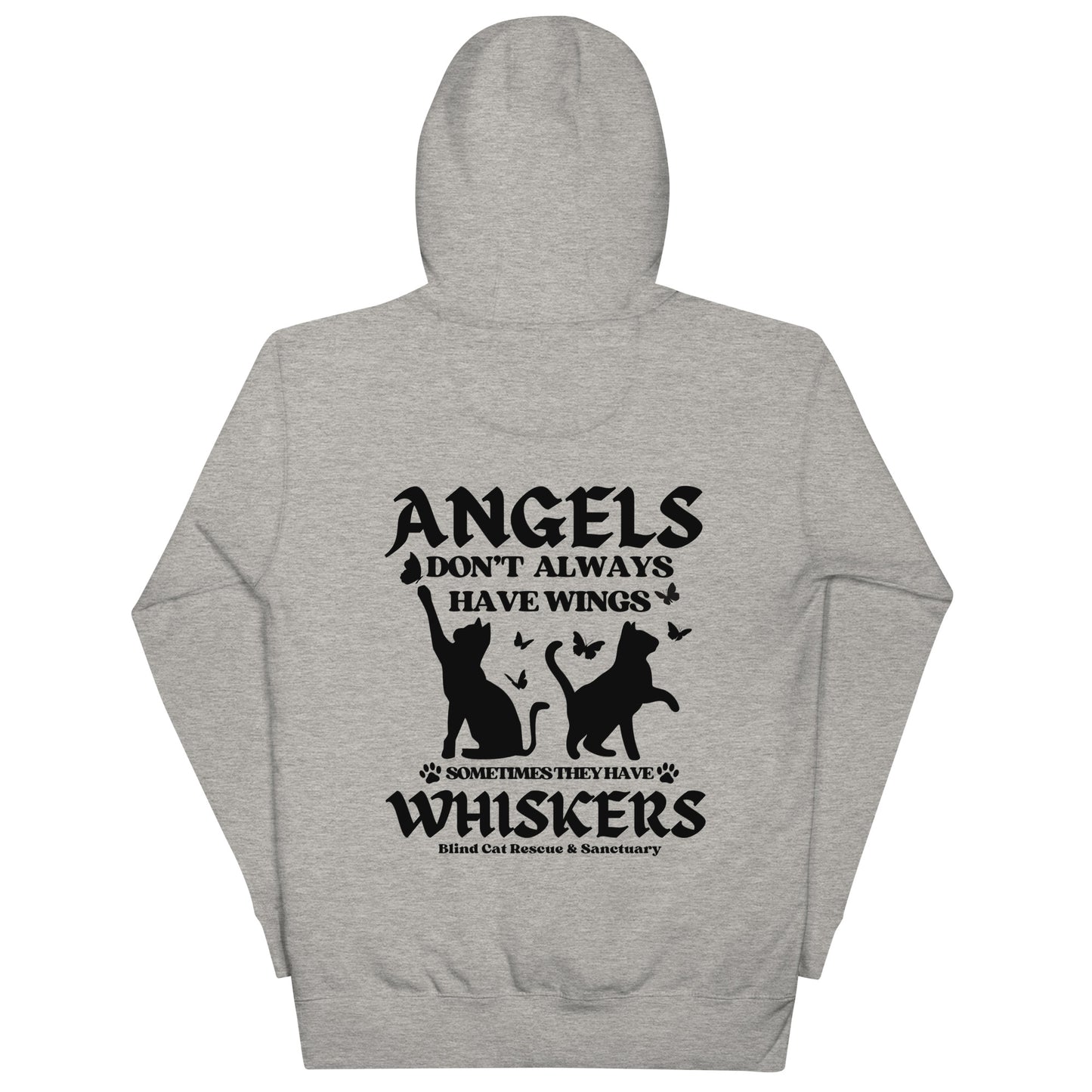 Some angels have whiskers hoodie B