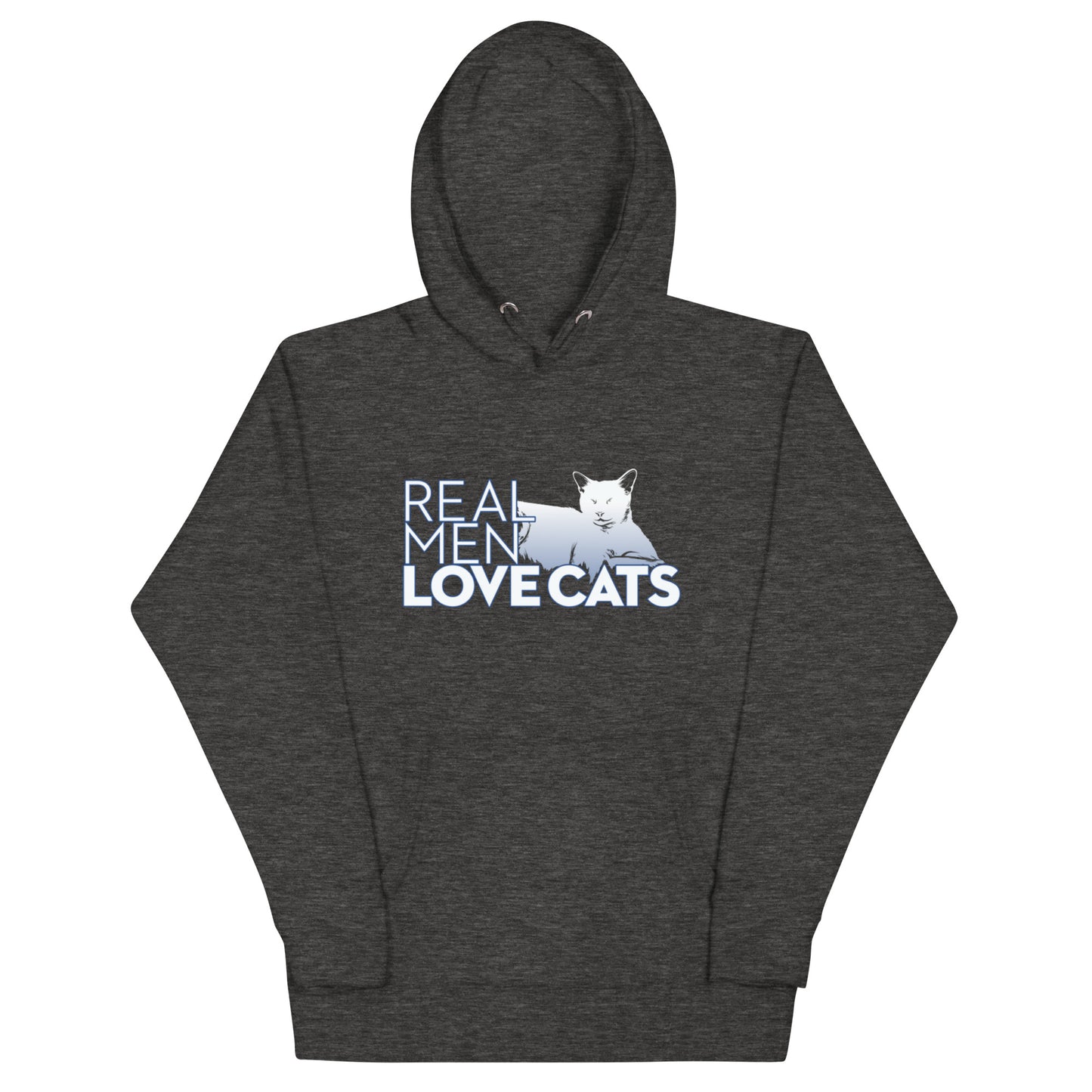 Real Men Love Cats Smudge Hoodie