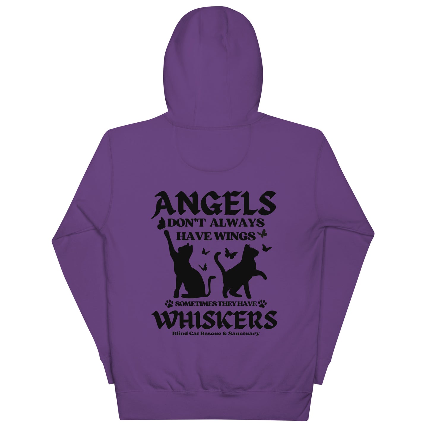 Some angels have whiskers hoodie B