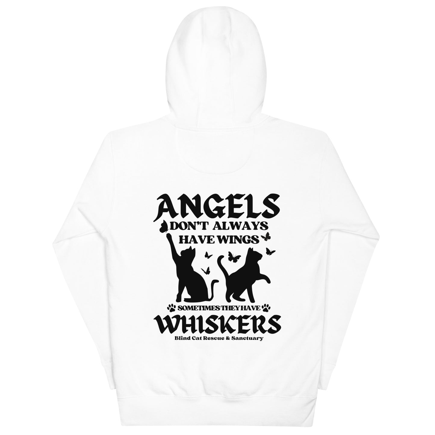 Some angels have whiskers hoodie B