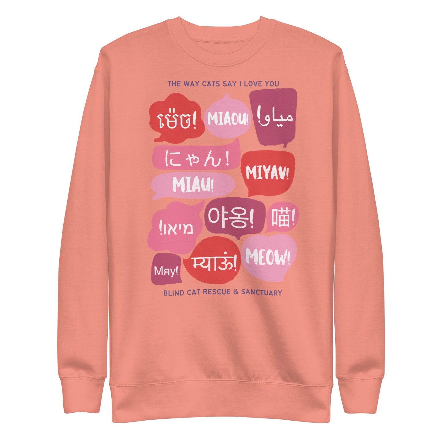 Cats Language of Love Sweatshirt